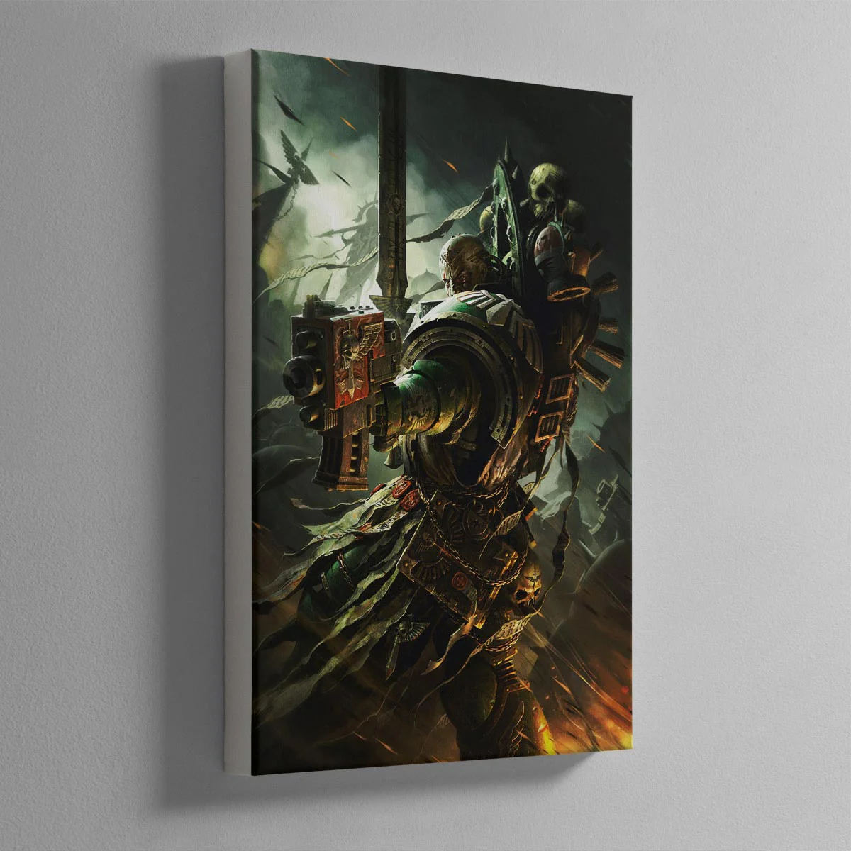 A Dark Angels Veteran Art - Image 5