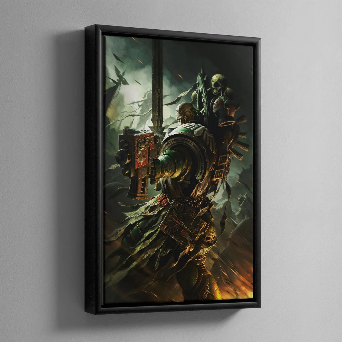 A Dark Angels Veteran Art - Image 6
