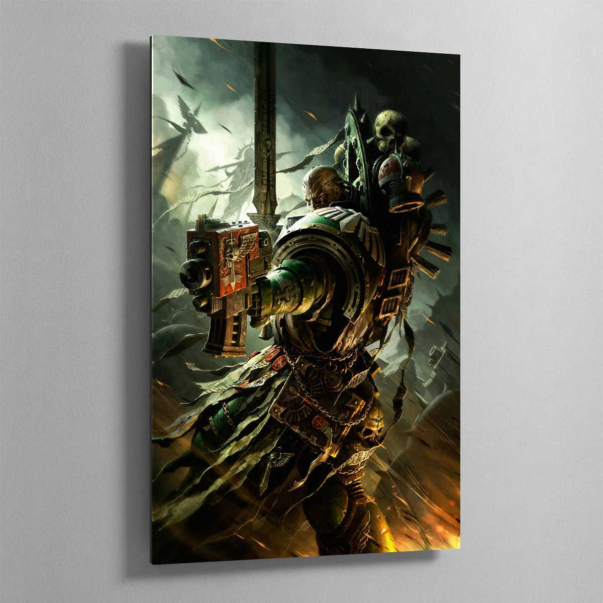 A Dark Angels Veteran Art - Image 7