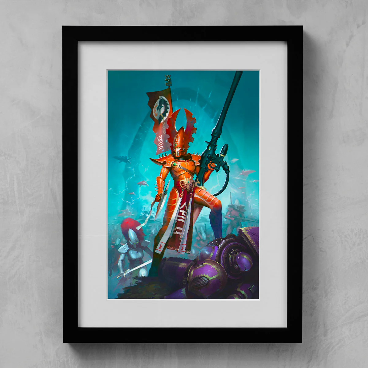 Aeldari Phoneix Lord Fuegan