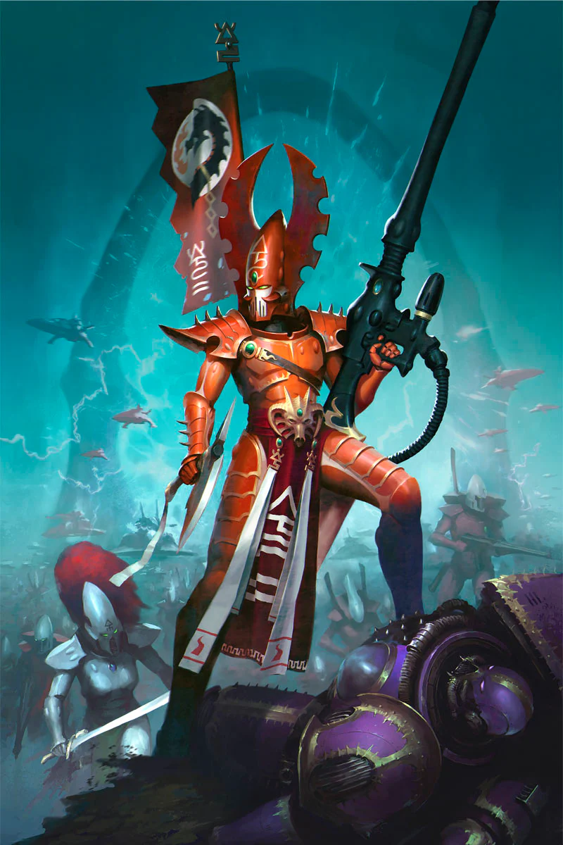 Aeldari Phoneix Lord Fuegan - Image 2