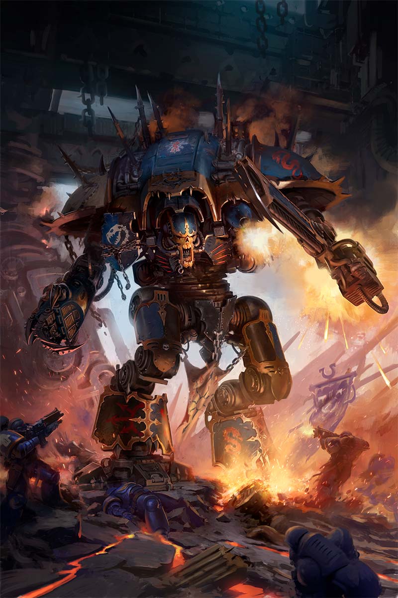 Chaos Knight Codex Cover Art 2019 - Image 2