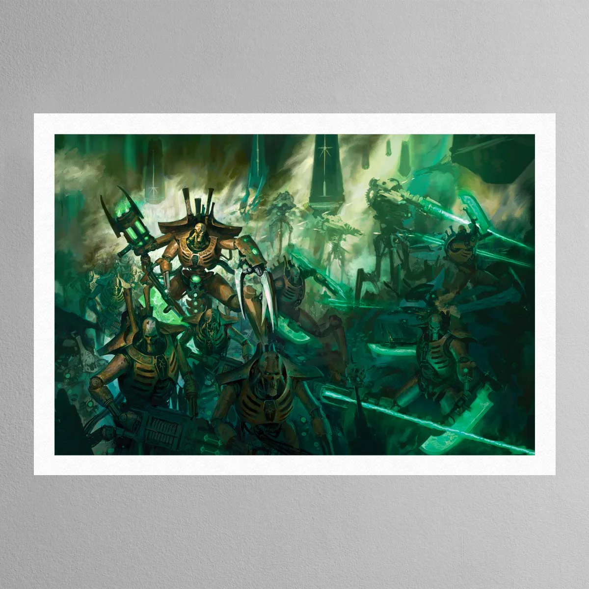 Codex Necrons Cover Art (9th Edition) - Image 3