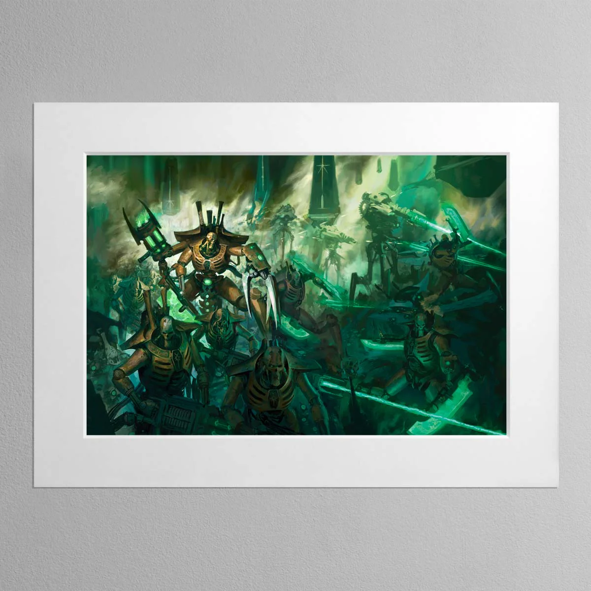 Codex Necrons Cover Art (9th Edition) - Image 4
