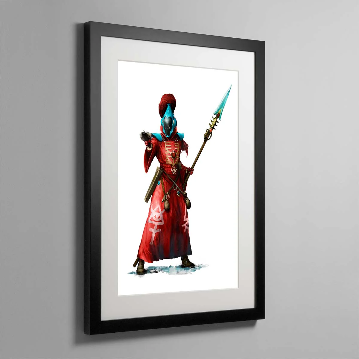 Warlock with Singing Spear