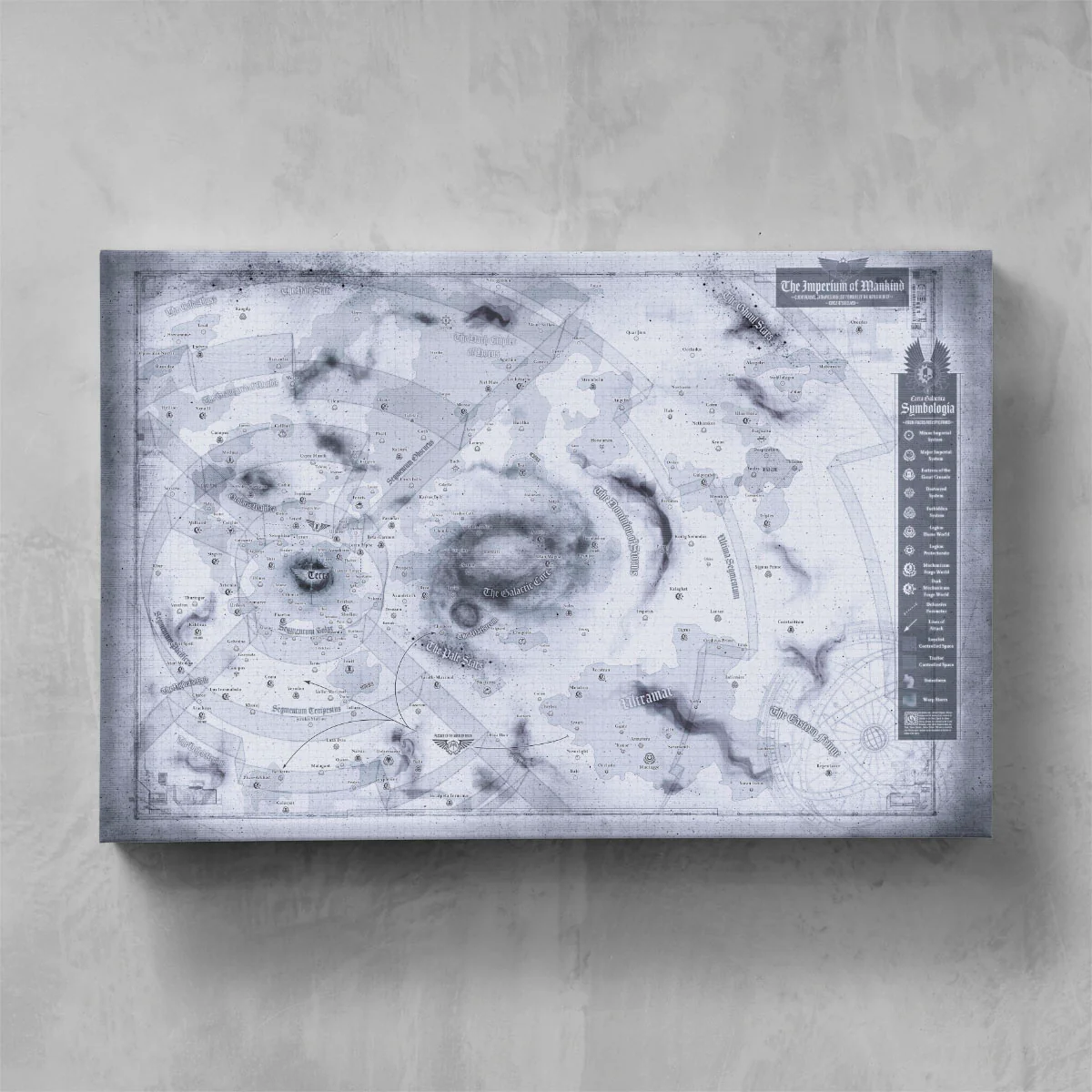 Horus Heresy Map of the Imperium - Greyscale - Image 5