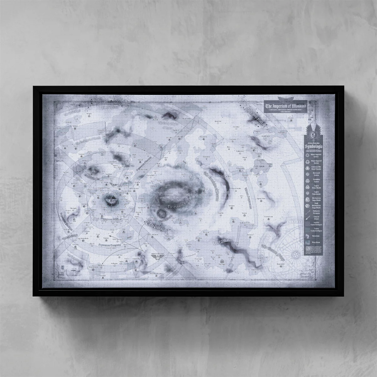 Horus Heresy Map of the Imperium - Greyscale - Image 6