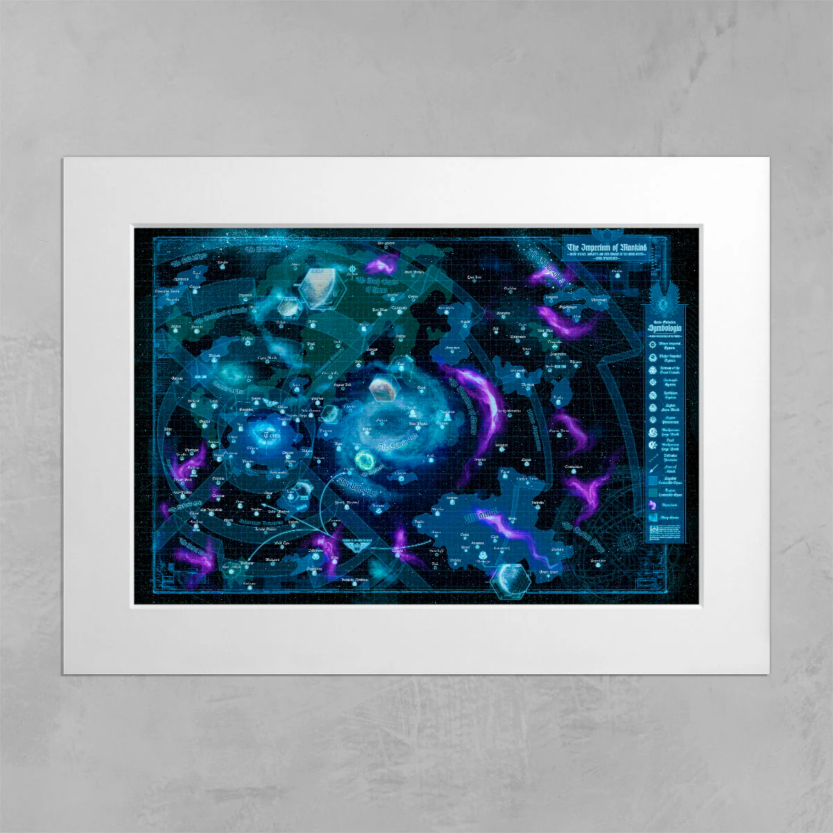 Horus Heresy Map of the Imperium - Planet Overlay - Image 4
