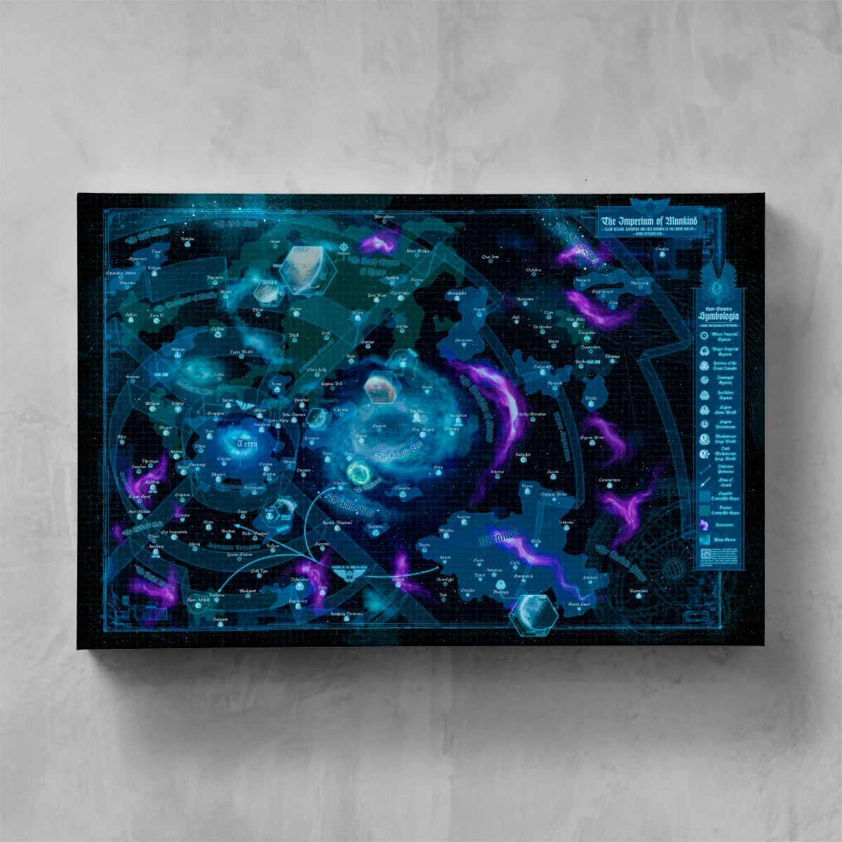 Horus Heresy Map of the Imperium - Planet Overlay - Image 5