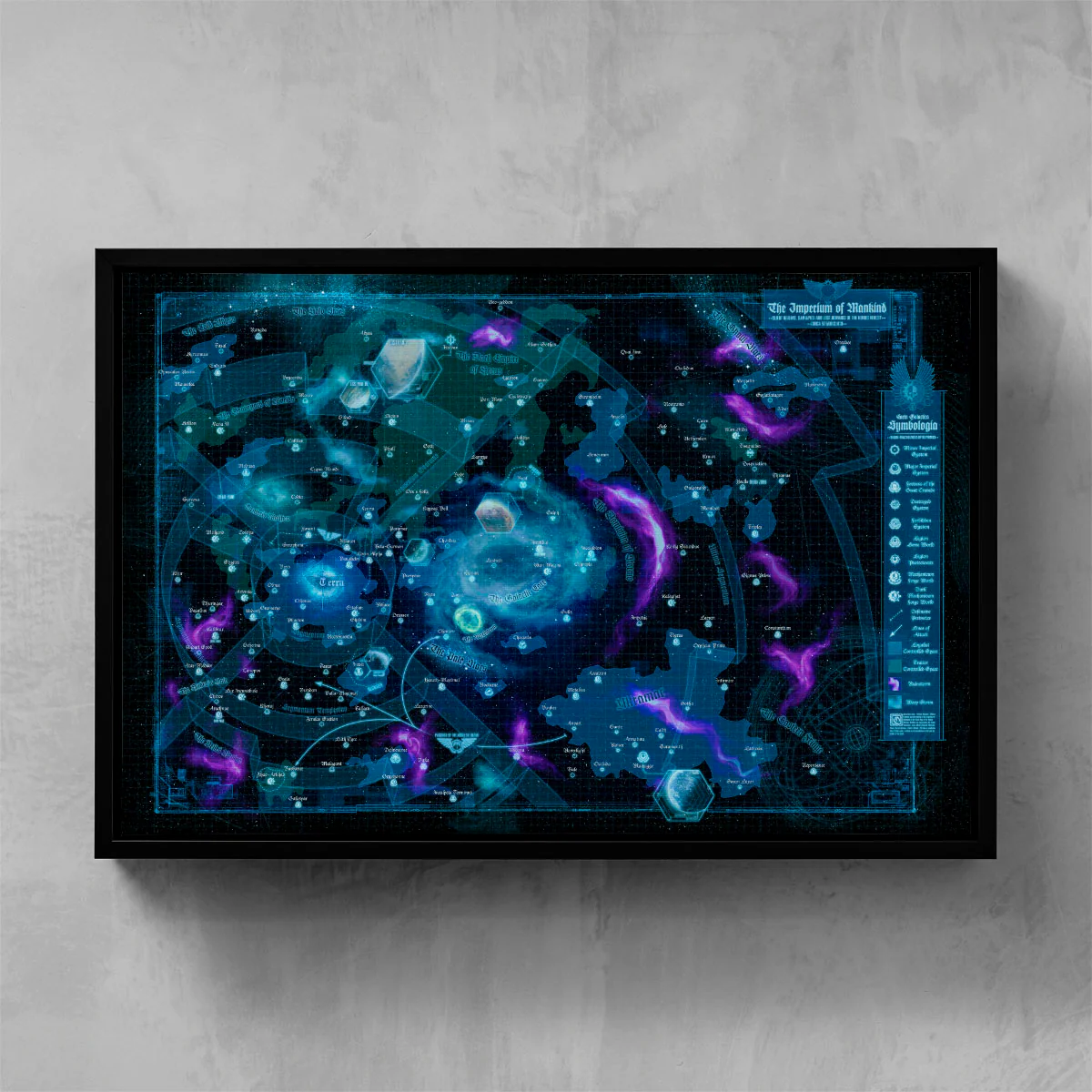 Horus Heresy Map of the Imperium - Planet Overlay - Image 6