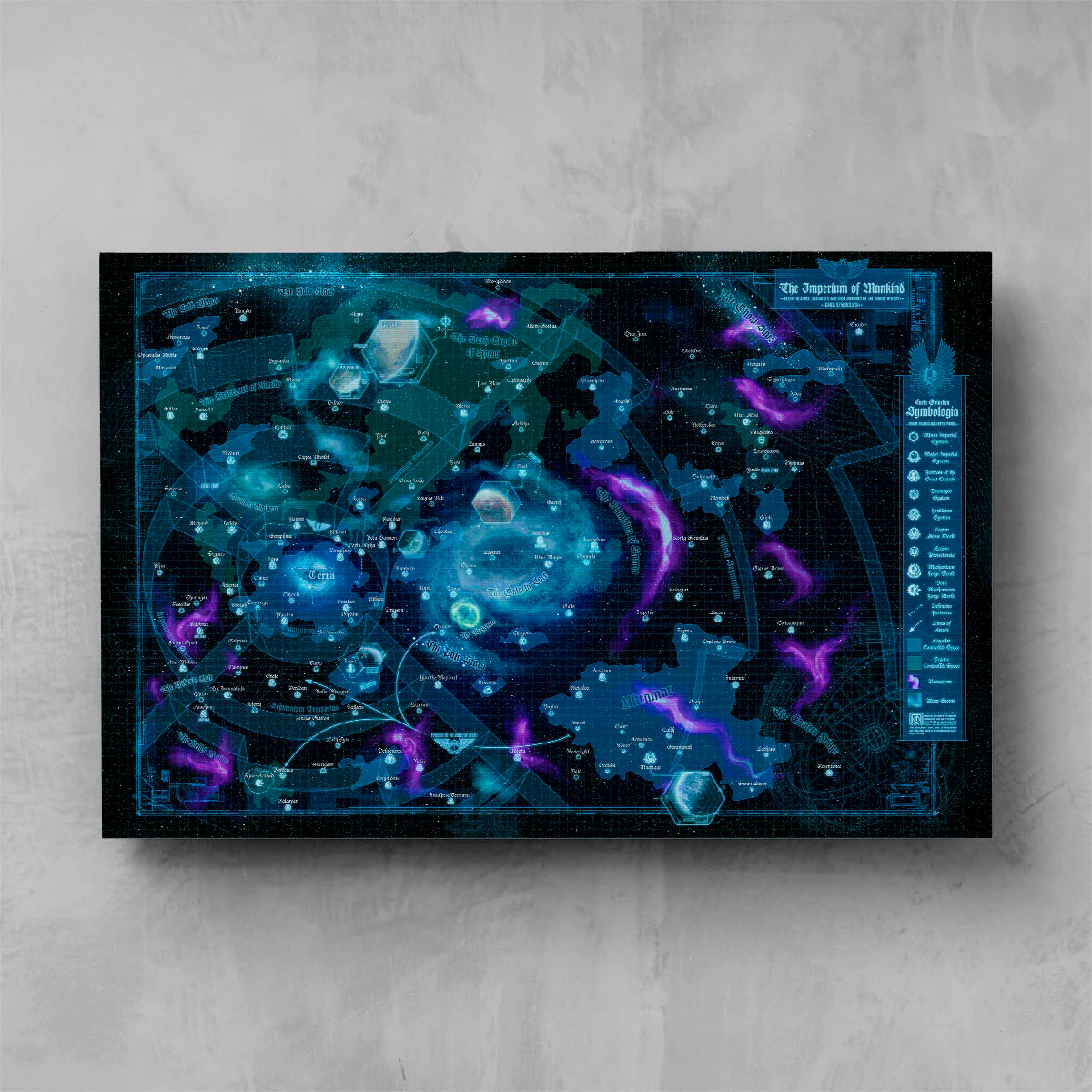 Horus Heresy Map of the Imperium - Planet Overlay - Image 7