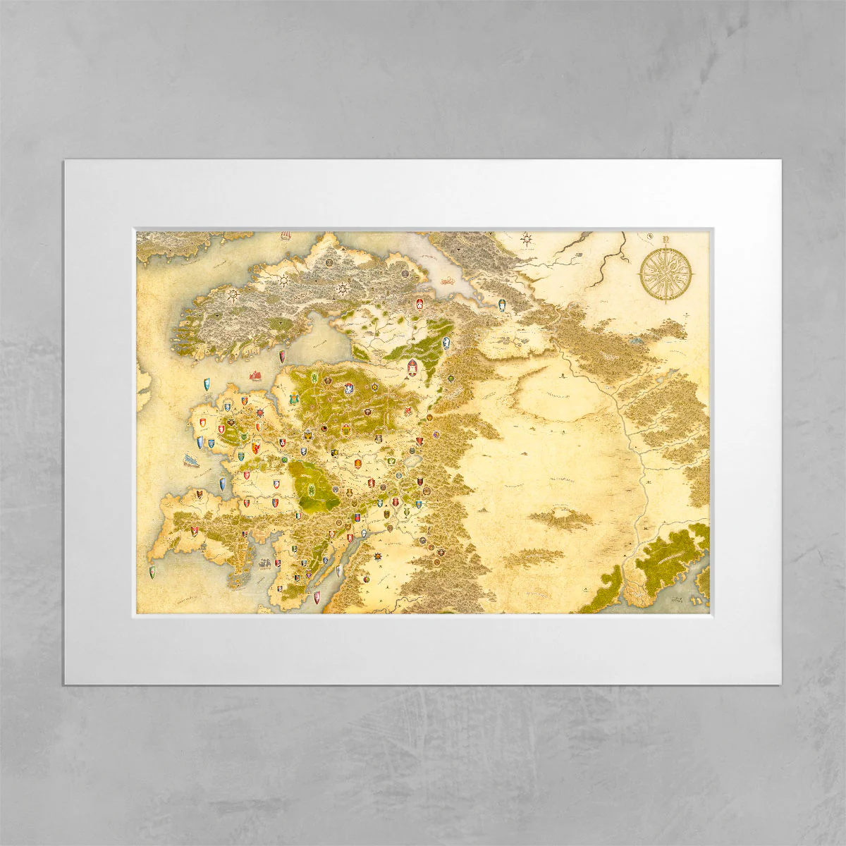 Map of the Old World - North - Image 4