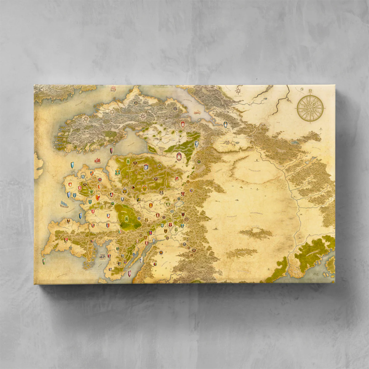 Map of the Old World - North - Image 5