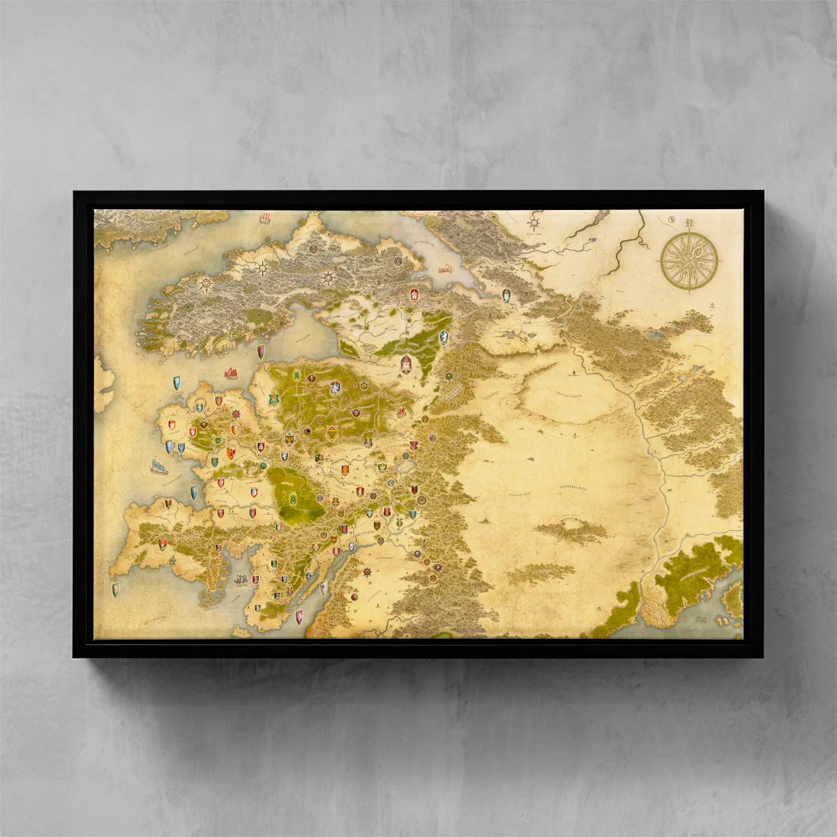 Map of the Old World - North - Image 6