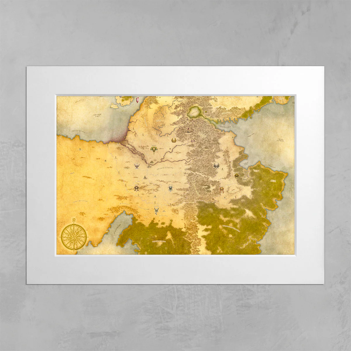 Map of the Old World - South - Image 4