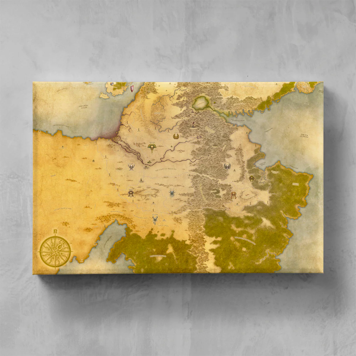 Map of the Old World - South - Image 5