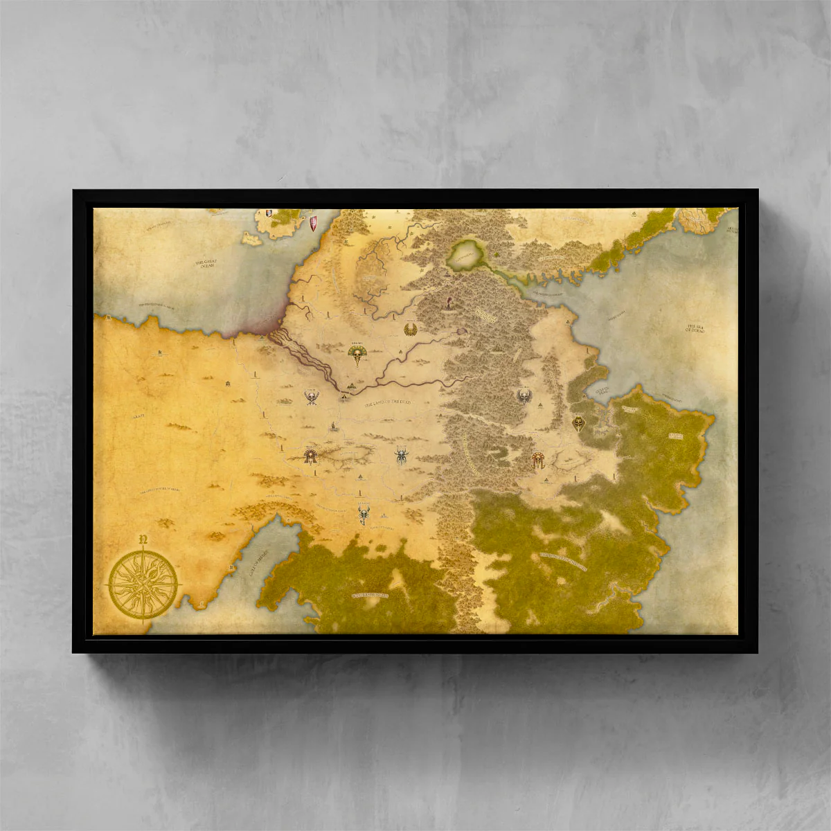 Map of the Old World - South - Image 6