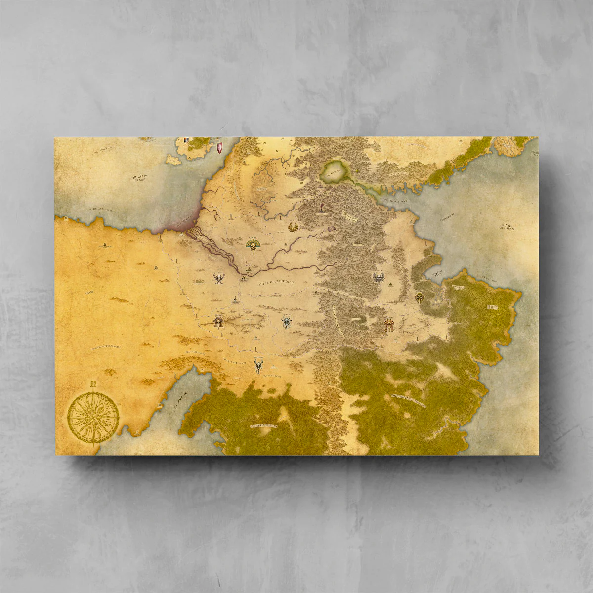 Map of the Old World - South - Image 7