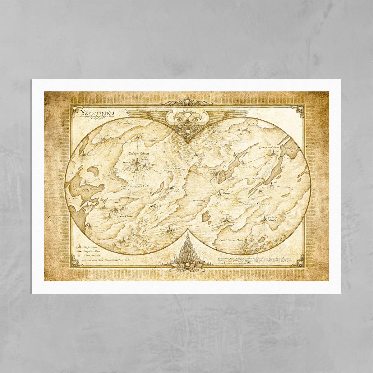 NECROMUNDA PLANET MAP - Image 3
