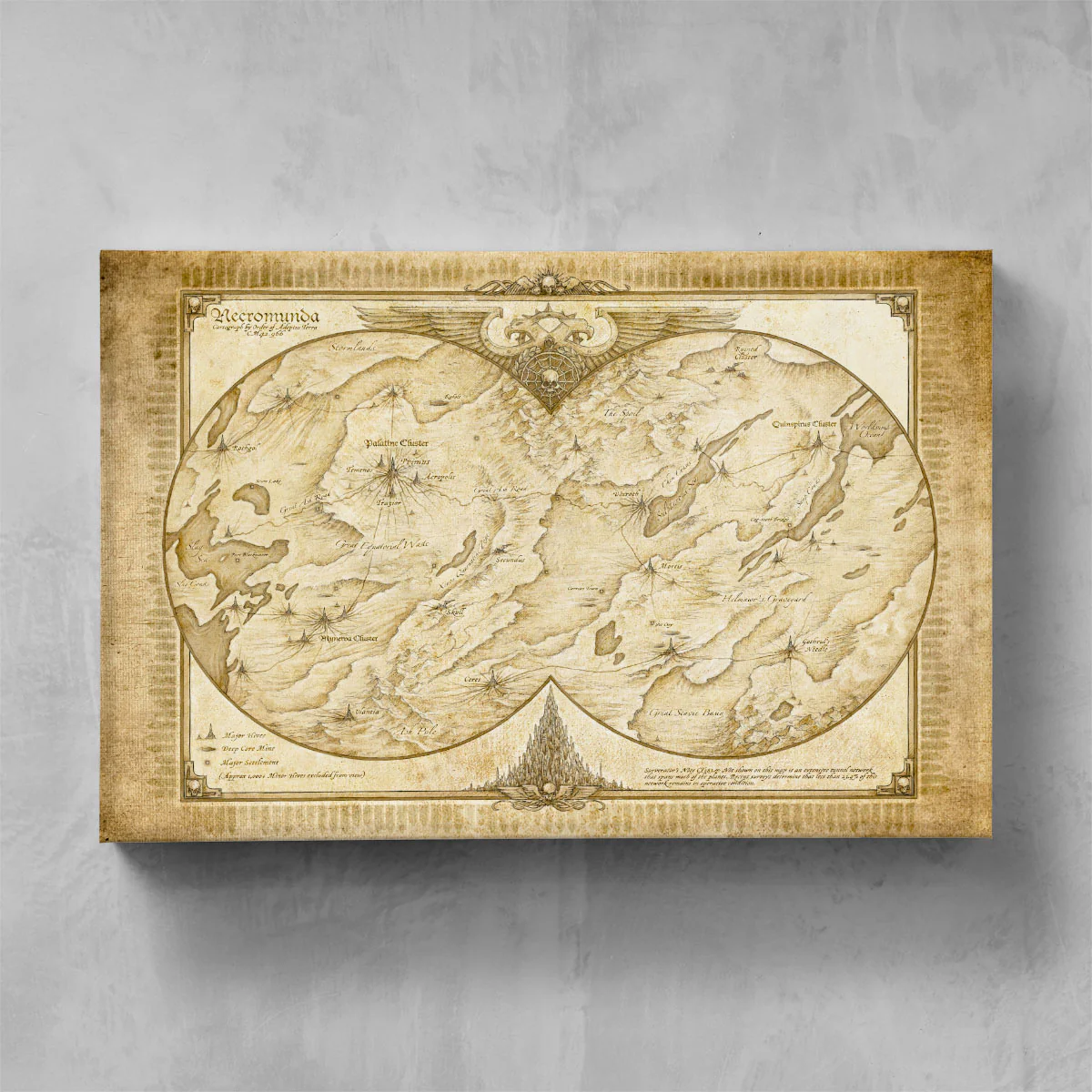 NECROMUNDA PLANET MAP - Image 5
