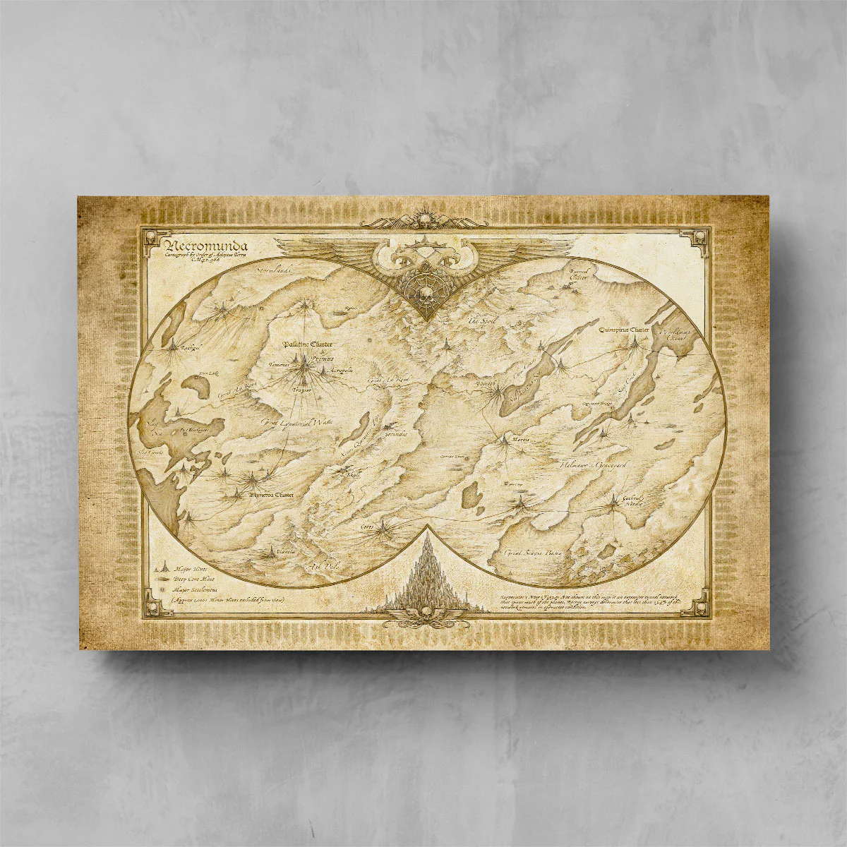 NECROMUNDA PLANET MAP - Image 7