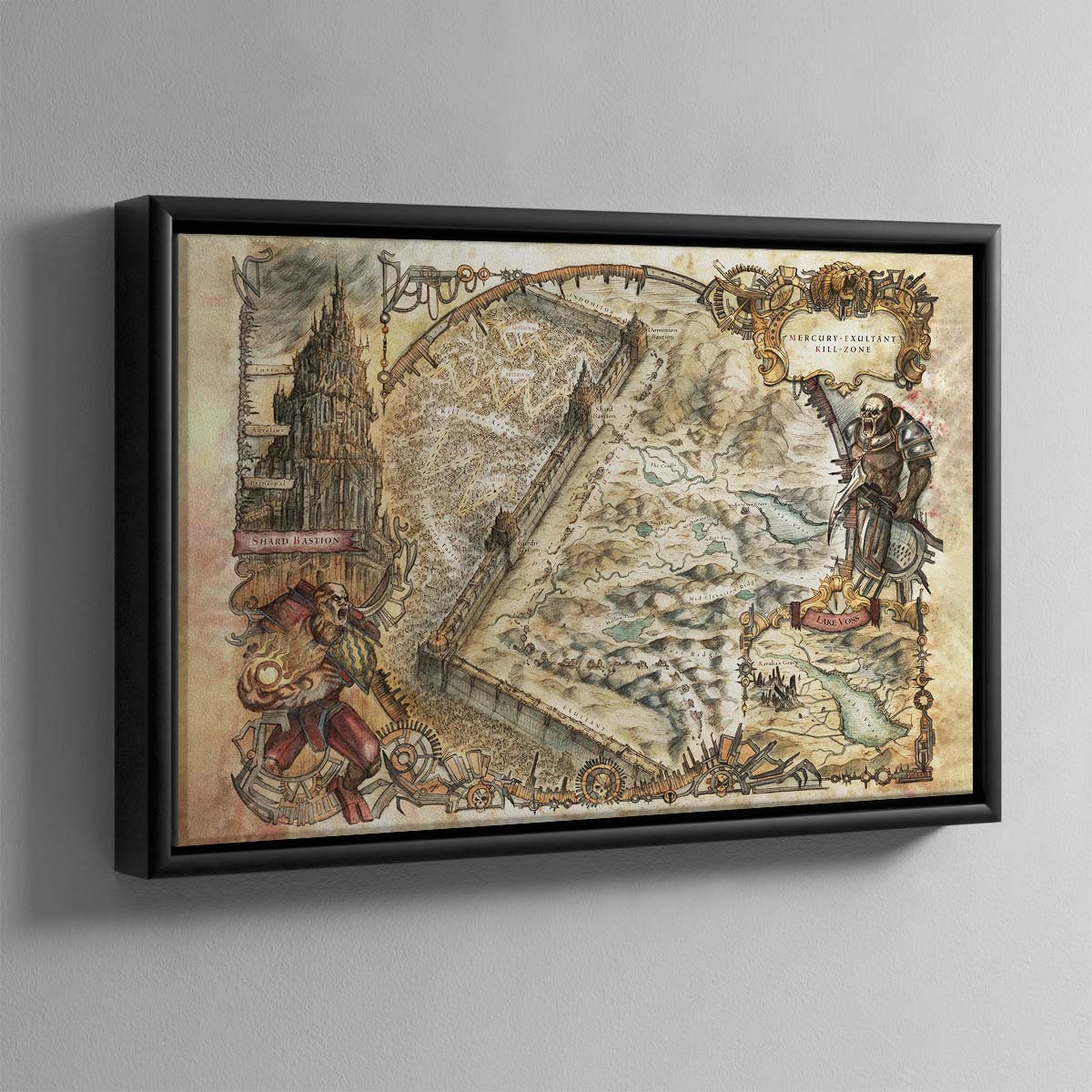 Siege of Terra Mortis Mercury Gate Map - Image 6