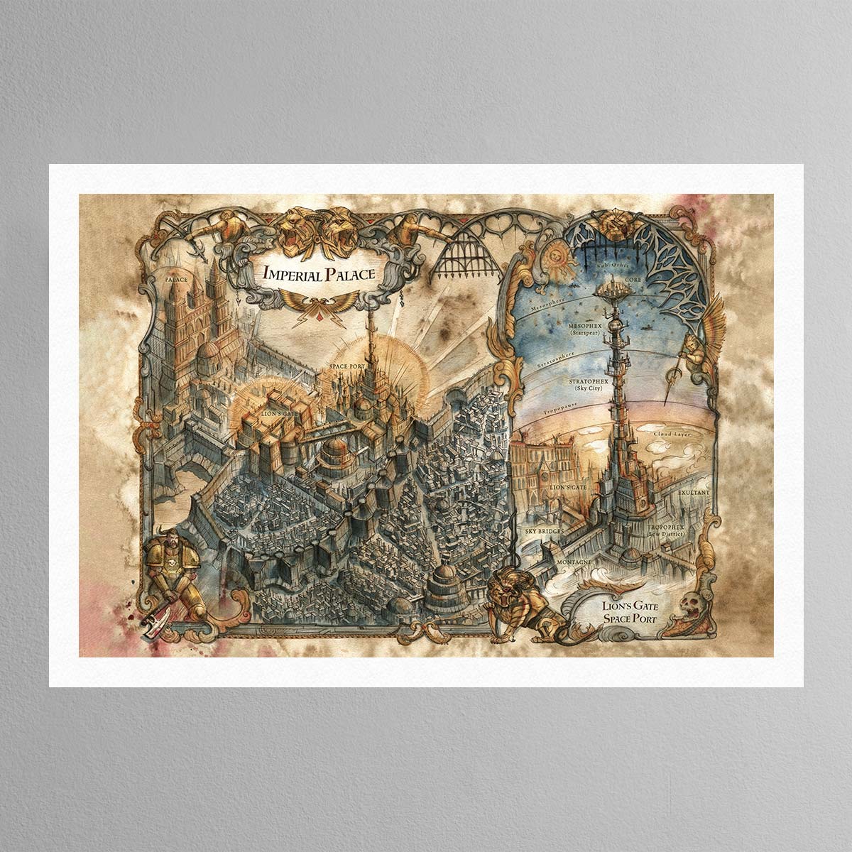 Siege of Terra The First Wall Map - Image 3