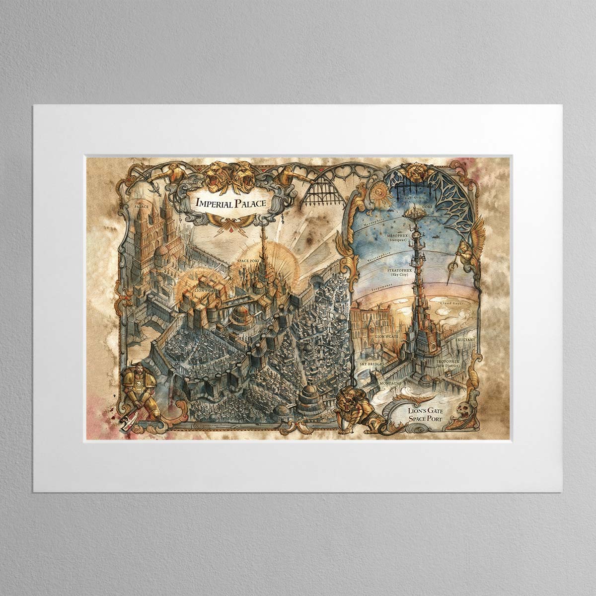 Siege of Terra The First Wall Map - Image 4