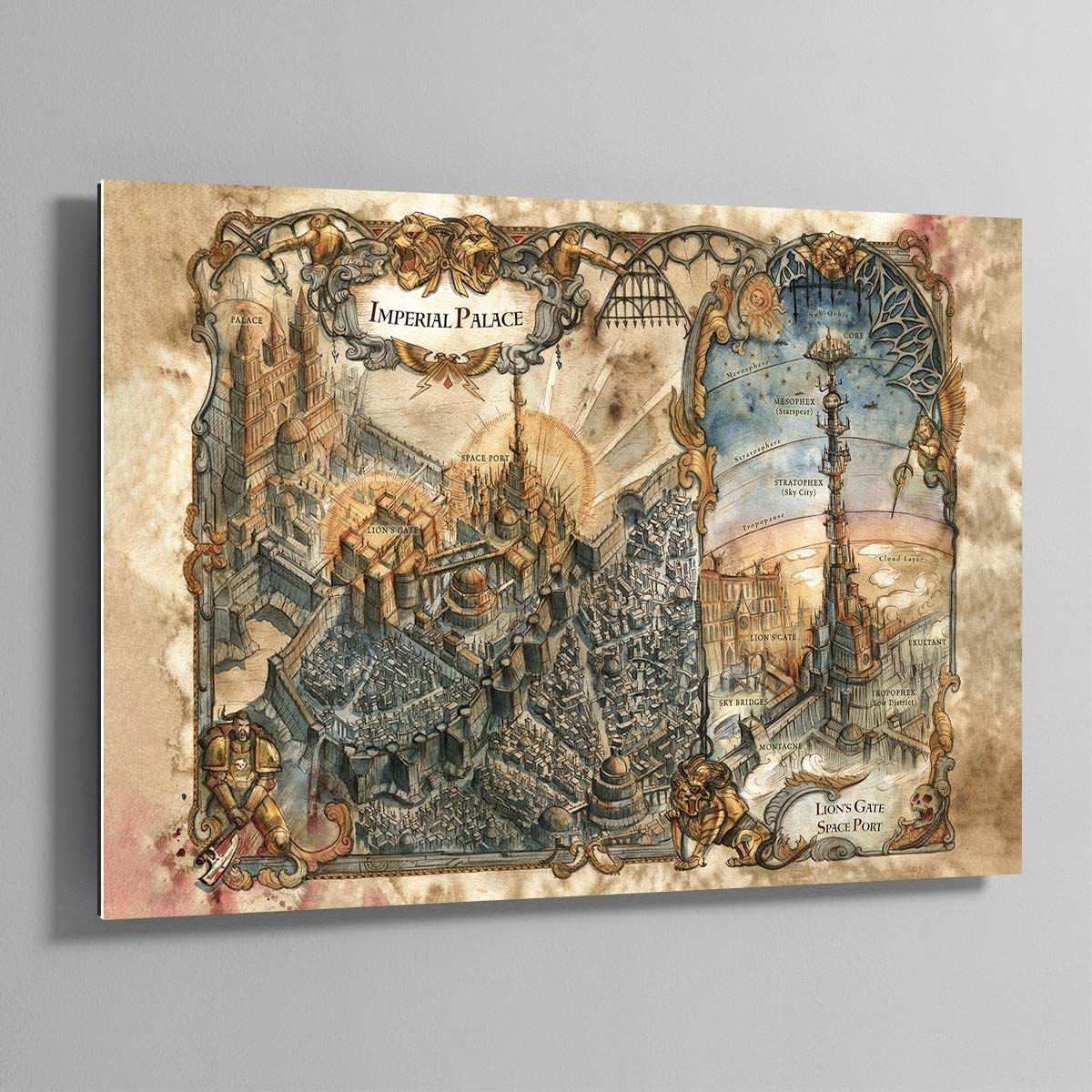 Siege of Terra The First Wall Map - Image 7
