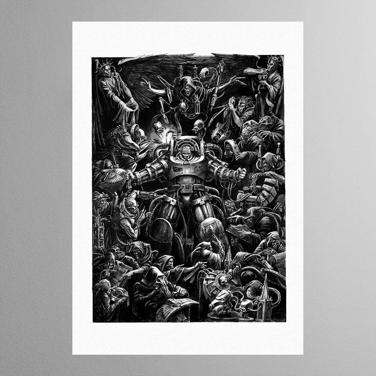Space Marine Donning Terminator Armour - Image 3