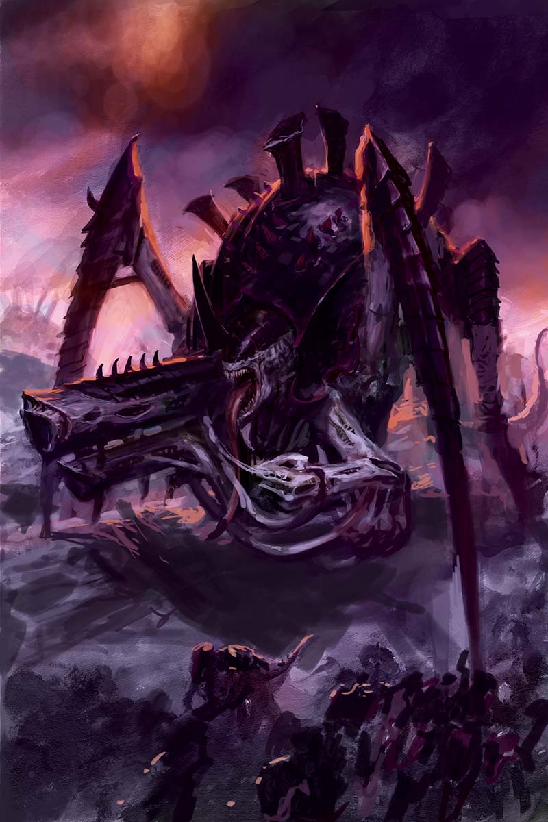 Tyranid Tyrannofex Art - Image 2