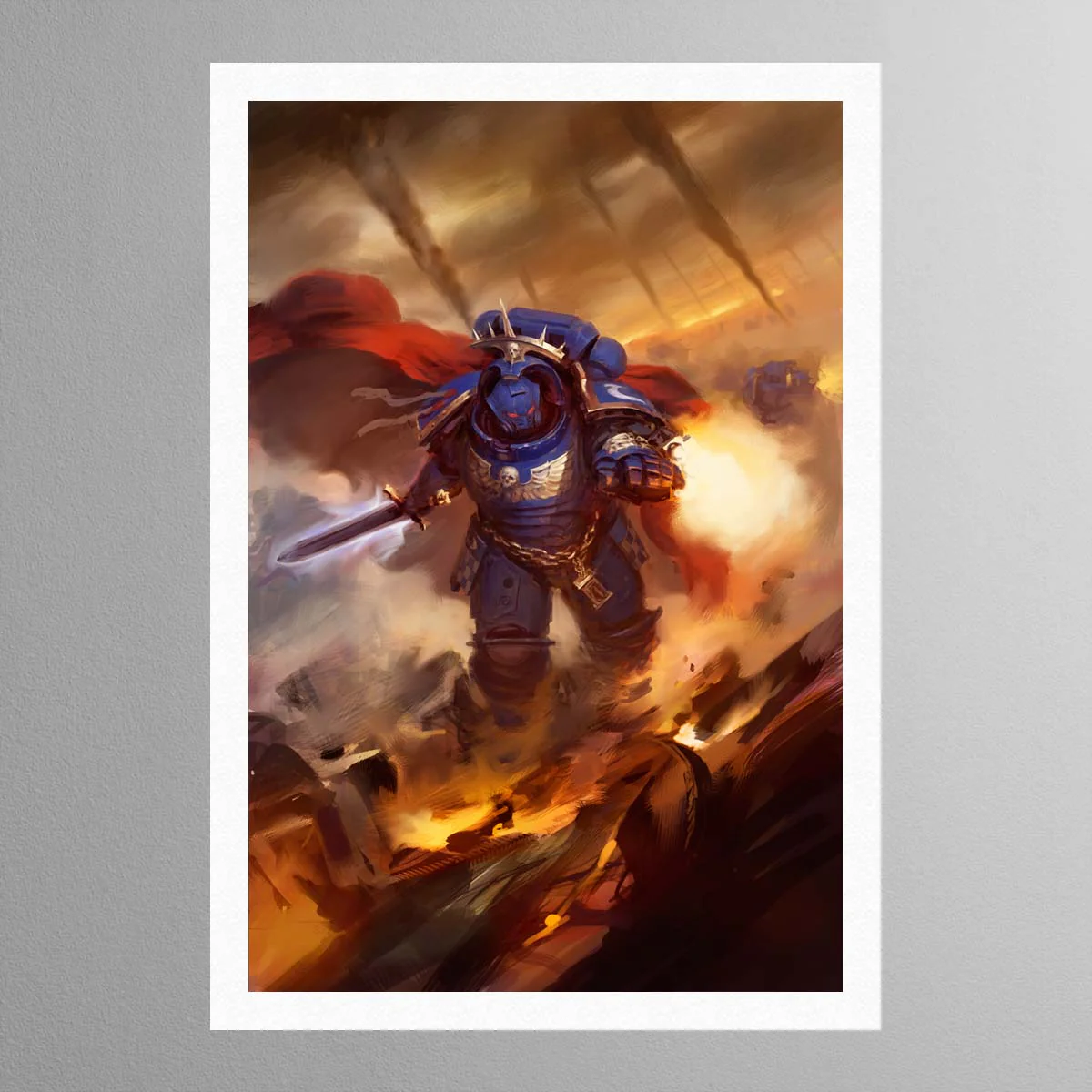 Ultramarines Captain in Gravis Armour - Image 3