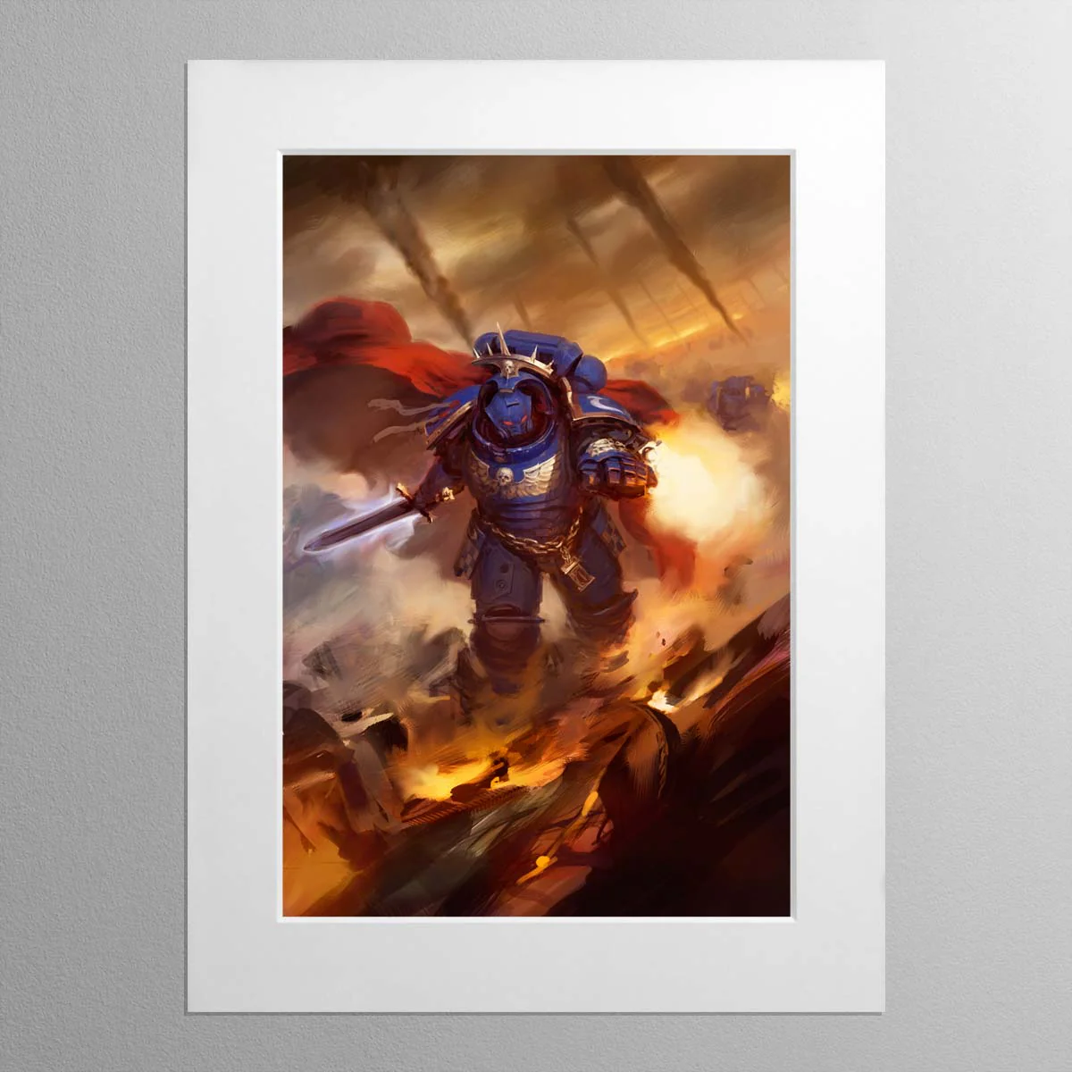 Ultramarines Captain in Gravis Armour - Image 4